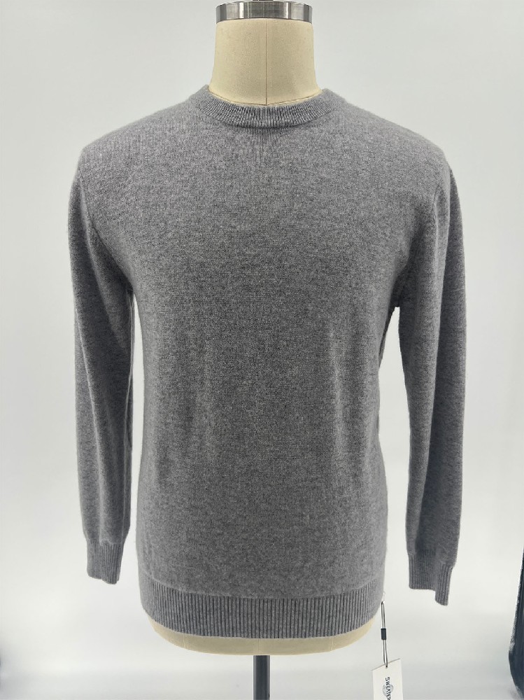Men's 100% Cashmere Crew Neck Sweater